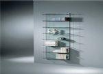 Glue Glass Bookshelf
